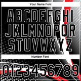 Custom Stitched Red Black-White 3D Pattern Design Wolf Sports Pullover Sweatshirt Hoodie