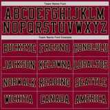 Custom Maroon Black-Vegas Gold 3D Pattern Design Game Day Arizona Inspired Sports Pullover Sweatshirt Hoodie