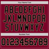 Custom Maroon Black-Vegas Gold 3D Pattern Design Game Day Arizona Inspired Sports Pullover Sweatshirt Hoodie