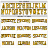 Custom White Gold-Black 3D Pattern Design Game Day Boston Inspired Sports Pullover Sweatshirt Hoodie