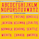 Custom Yellow Fire Red-White 3D Pattern Design Game Day Chicago Inspired Sports Pullover Sweatshirt Hoodie