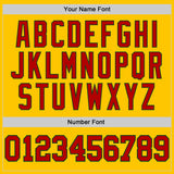 Custom Yellow Red-Green 3D Pattern Design Game Day Minnesota Inspired Sports Pullover Sweatshirt Hoodie