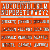 Custom Orange White-Black 3D Pattern Design Game Day Anaheim Inspired Sports Pullover Sweatshirt Hoodie