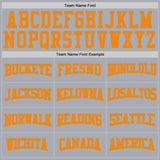 Custom Gray Bay Orange-Old Gold 3D Pattern Design Game Day Anaheim Inspired Sports Pullover Sweatshirt Hoodie