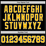 Custom Black Gold-White 3D Pattern Design Game Day Boston Inspired Sports Pullover Sweatshirt Hoodie