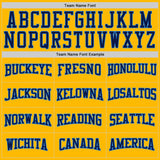 Custom Gold Navy-Powder Blue 3D Pattern Design Game Day Nashville Inspired Sports Pullover Sweatshirt Hoodie