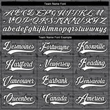 Custom Steel Gray White-Black 3D Pattern Fragment Art Hockey Lace Neck Jersey