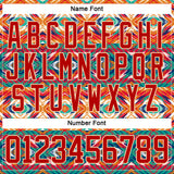 Custom Black Red-Cream 3D Pattern Native Americans Tribal Indigenous People Hockey Lace Neck Jersey