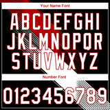 Custom Stitched Black White-Red 3D Pattern Design E-sports Pullover Sweatshirt Hoodie