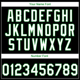 Custom Stitched Black White-Grass Green 3D Pattern Design E-sports Pullover Sweatshirt Hoodie