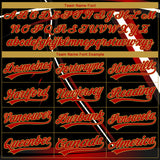 Custom Stitched Black Red Old Gold-White 3D Pattern Design E-sports Pullover Sweatshirt Hoodie