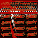 Custom Stitched Red Black Old Gold-White 3D Pattern Design E-sports Pullover Sweatshirt Hoodie