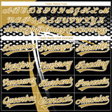 Custom Stitched Old Gold Black-White 3D Pattern Design E-sports Pullover Sweatshirt Hoodie