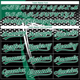 Custom Stitched Kelly Green Black-White 3D Pattern Design E-sports Pullover Sweatshirt Hoodie