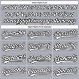 Custom Stitched Gray White-Black 3D Pattern Design E-sports Pullover Sweatshirt Hoodie