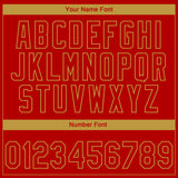 Custom Stitched Red Old Gold Black-White 3D Pattern Design Religion Jesus Christ Pullover Sweatshirt Hoodie