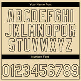 Custom Stitched Cream Black 3D Pattern Design Religion Jesus Christ Pullover Sweatshirt Hoodie