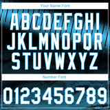 Custom Stitched Black White-Sky Blue 3D Pattern Design Religion Praying Hands Pullover Sweatshirt Hoodie