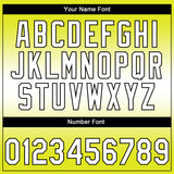 Custom Stitched Neon Yellow White-Black 3D Pattern Design Religion The Virgin Mary Pullover Sweatshirt Hoodie