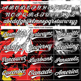 Custom Stitched Black White-Fire Red 3D Pattern Design Religion Praying Hands Pullover Sweatshirt Hoodie