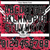 Custom Stitched Black Neon Pink-White 3D Skull Pattern Pullover Sweatshirt Hoodie