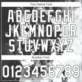 Custom Stitched Black White-Steel Gray 3D Skull Poker Pattern Pullover Sweatshirt Hoodie