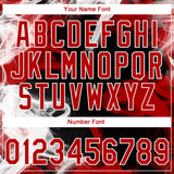 Custom Stitched Red Black-White 3D Skull Pattern Pullover Sweatshirt Hoodie