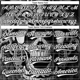 Custom Stitched Black White 3D Skull Pattern Pullover Sweatshirt Hoodie