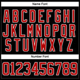 Custom Black Red-White 3D Pattern Native Americans Tribal Indigenous People Hockey Lace Neck Jersey