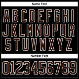 Custom Black Brown-White 3D Pattern Native Americans Tribal Indigenous People Hockey Lace Neck Jersey