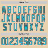 Custom City Cream Lakes Blue Black-Red 3D Pattern Native Americans Tribal Indigenous People Hockey Lace Neck Jersey