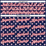 Custom Stitched Navy White-Fire Red 3D Pattern Design Baseball Game Day New England Inspired Sports Pullover Sweatshirt Hoodie