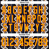 Custom Black Gold Blue Red-White 3D Pattern Design Stripe Geometric Hockey Lace Neck Jersey