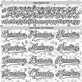 Custom White Black-Gold 3D Pattern Foodie Fast Food Hockey Lace Neck Jersey