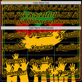 Custom Black Green Red-Gold 3D Pattern Design Black History Month Africa Tribal Authentic Baseball Jersey
