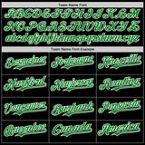 Custom Black Grass Green Red Yellow-White 3D Pattern Design Black History Month African Ethnicity Style Authentic Baseball Jersey