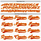 Custom White Red Gold-Black 3D Pattern Plaid Hockey Jersey