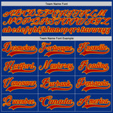 Custom Royal Red Blue-Gold 3D Pattern Plaid Hockey Jersey