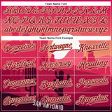 Custom Pink Cardinal-City Cream San Antonio Cactus Western Sunset City Symbol Authentic Baseball Jersey