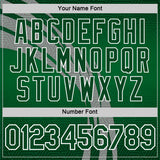 Custom Green White-Gray Mexico Performance T-Shirt