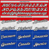 Custom Red White Blue-Black Netherlands Line Performance T-Shirt