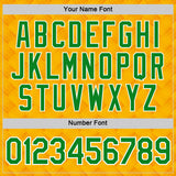 Custom Orange Grass Green-White Cote d'Ivoire Line Performance T-Shirt