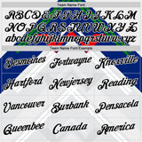 Custom White Black Gray Blue Green-Red New Caledonia Geometric Performance T-Shirt