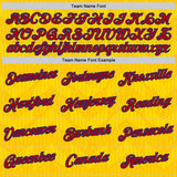 Custom Yellow Red-Royal Colombia Geometric Performance T-Shirt