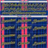 Custom Royal Gold-Red France Performance T-Shirt