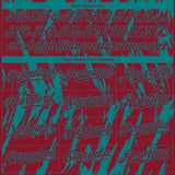 Custom Crimson Teal 3D Pattern Design Splatter Torn Sharp Brush Stroke Authentic Baseball Jersey