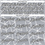 Custom Gray White-Black 3D Pattern Geometric Triangle Grid Minimalist Sytle Performance T-Shirt