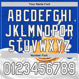 Custom Thunder Blue White-Black Foodie Food Cookies And Milk Authentic Baseball Jersey