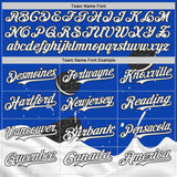 Custom Thunder Blue White-Black Foodie Food Cookies And Milk Authentic Baseball Jersey