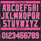 Custom Black Pink-White 3D Pink Ribbon Breast Cancer Awareness Month Women Health Care Support Authentic Baseball Jersey